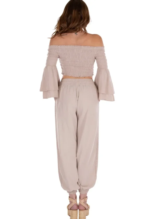 Scarlett' Side Crochet Joggers