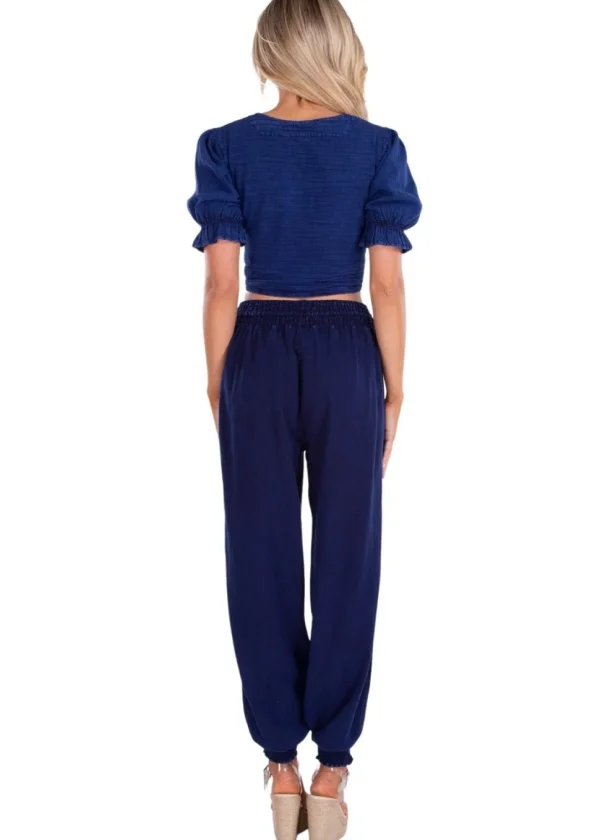 Scarlett' Side Crochet Joggers