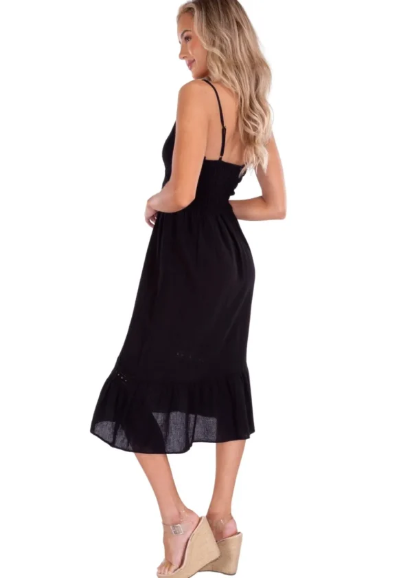 Simone' Tiered Midi Dress