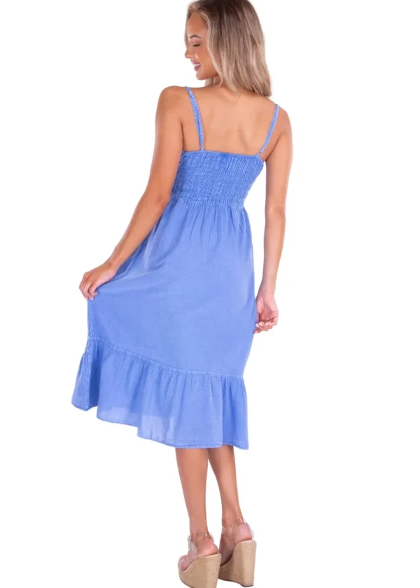 Simone' Tiered Midi Dress