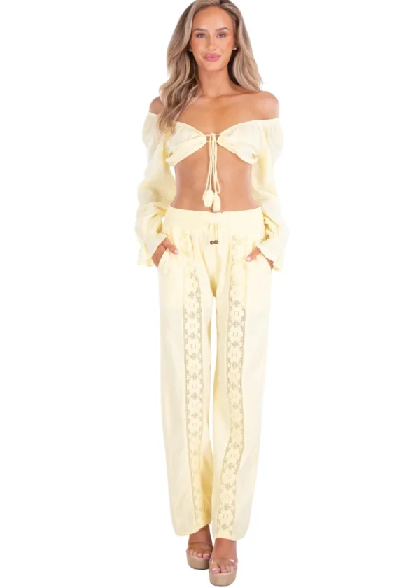 Tabitha' Long Sleeve Crop Top