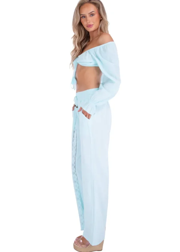 Tabitha' Long Sleeve Crop Top